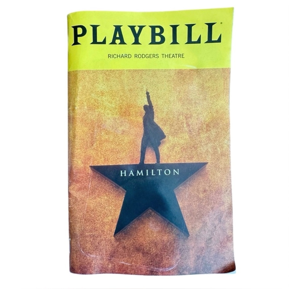 Hamilton Broadway Playbill Richard Rodgers Theatre NYC December 2024 Collectible